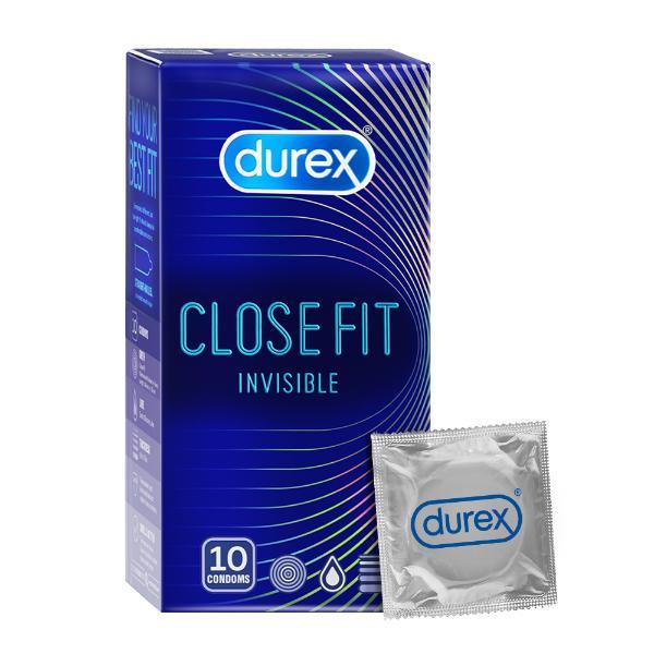 Netmeds | Durex Close Fit Invisible Condoms 10's