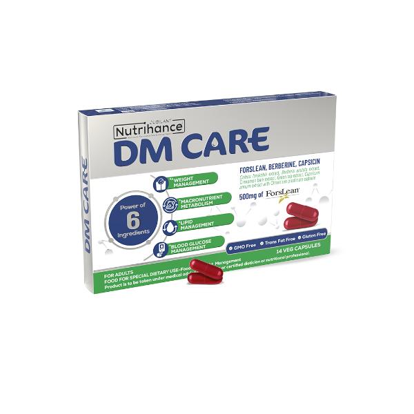 Netmeds | Jubilant Nutrihance DM CARE Forslean Veg Capsules 14's