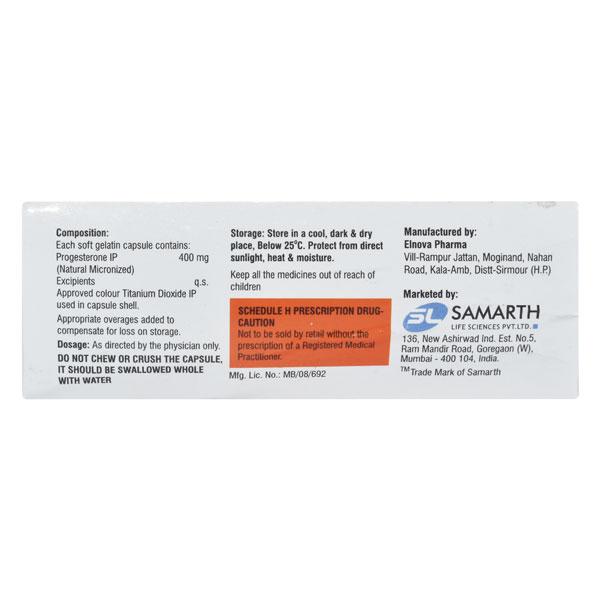 Eugest 400mg Capsule 10'S - Hormonal Therapy-Oes