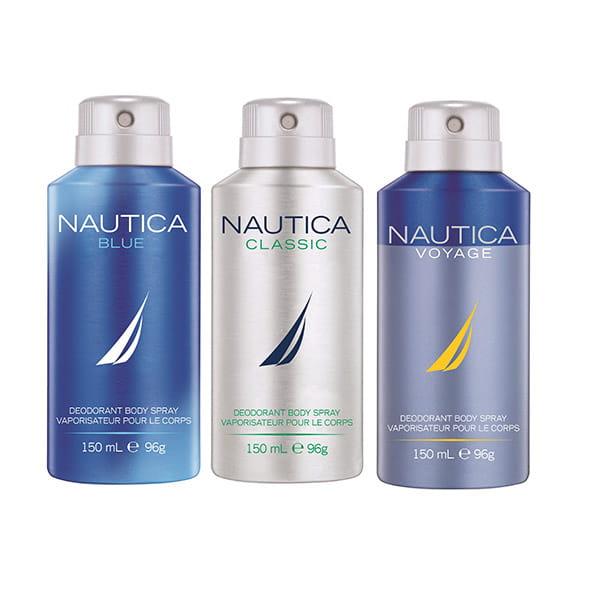 Nautica Blue + Classic + Voyage Deo Combo Set - Pack of 3 450 ml