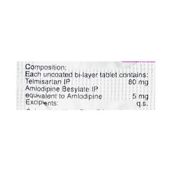 Amlosafe TM 80mg Tablet 10'S - Hypertension-Ang