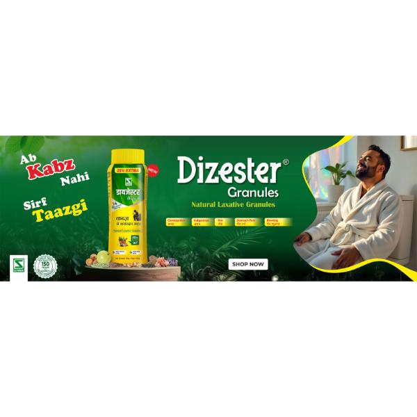 Dr. Willmar Schwabe Dizester Granules (100 g + 25 g) 125 g - Digestive Care