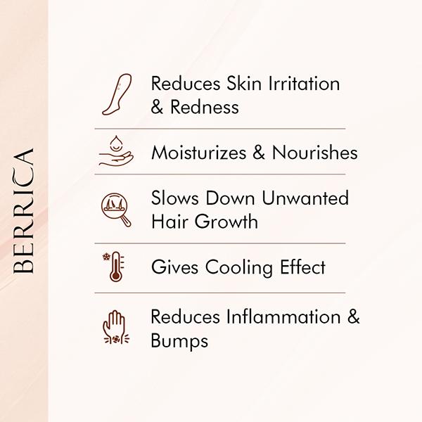 Berrica Mulberry After Wax Soothing Gel 50 gm - Shaving & Hair Removal