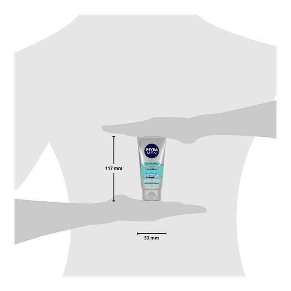 Nivea Men Oil Control 10X Vitamin C Effect Face Wash 50 gm - Face Wash & Cleansers