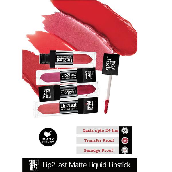 Street Wear Lip2Last Matte Liquid Lipstick - G.O.A.T Mauve 5 ml - Liquid Lipsticks