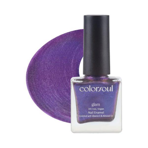 Colorsoul Glam Vegan Nail Enamel, Indigo Sky 8 ml - Nail Polish