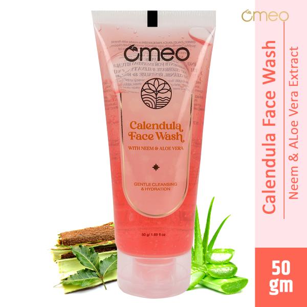 Netmeds | Bjain Omeo Calendula Face Wash - Neem & Aloe Vera 50 ml