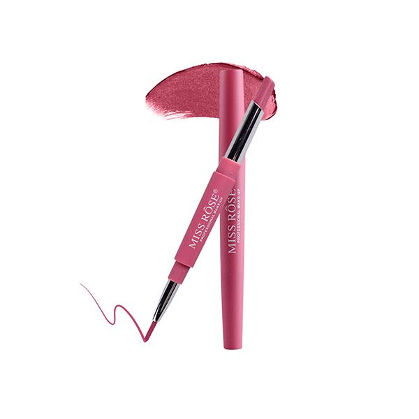 Miss Rose 2 In 1 Creamy Matte Lipstick Flash OF Pink 7102 - 001M 03 2.1 gm - Lipsticks
