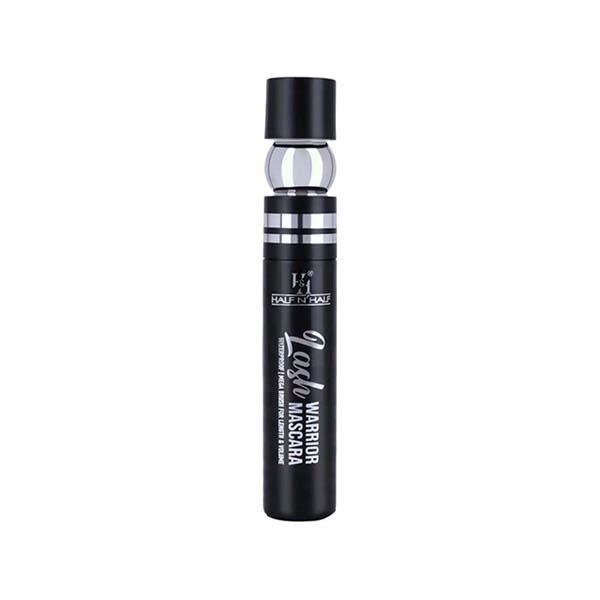Half N Half Lash Warrior Mascara, Water Proof, Intense Black Finish, Light Weight - Black 8 ml - Mascaras