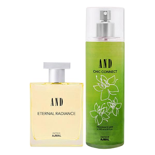 AND EterlR EDP & ChicC Mist Pack of 2 250 ml - Body Mist/Spray