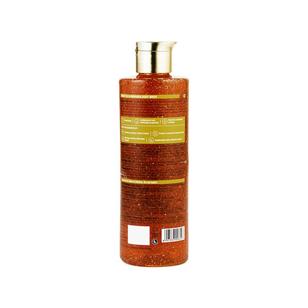 Fabessentials Neem Tulsi Moringa Body Wash With The Goodness Of Apricot Seed and Walnut Shells 250 ml - Shower Gels & Body Wash