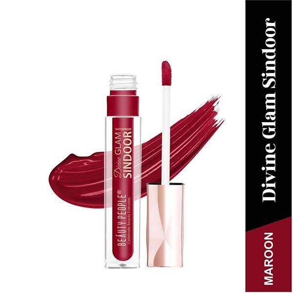 Netmeds | Beauty People Divine Glam Sindoor Maroon 12 ml