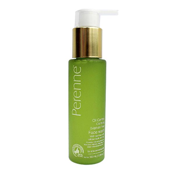Perenne Sulphate Free Clarifying Oil Control Facewash For Oily and Acne Prone Skin 100 ml