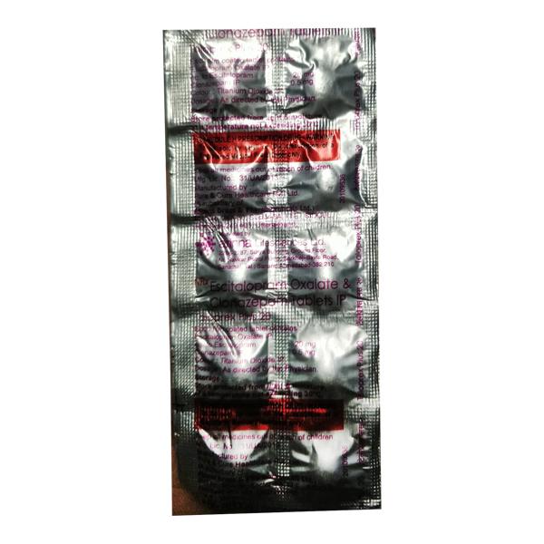 Taloprex Plus 20mg Tablet 10'S - Anxiety-Anx