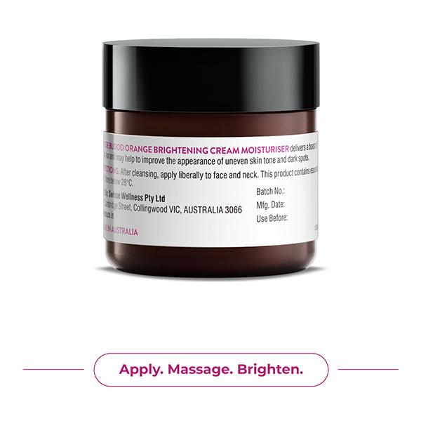 Swisse Skincare Blood Orange Brightening Cream Moisturiser 50 gm - Face Creams