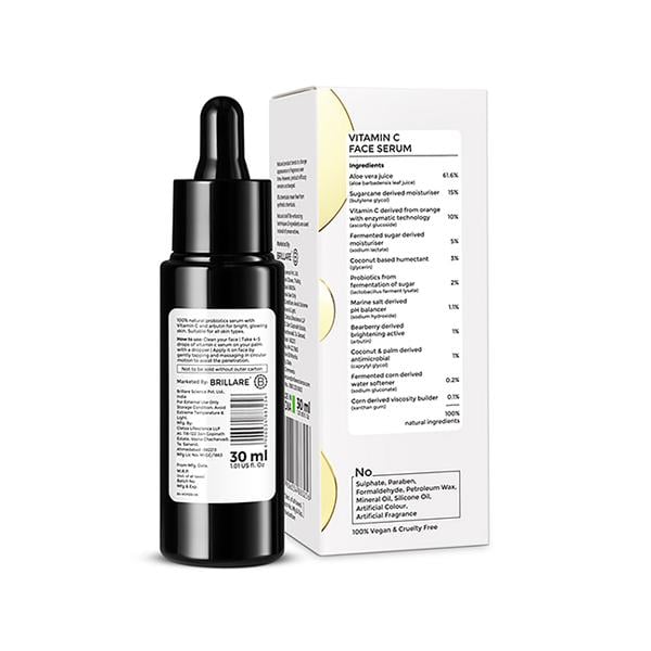 Brillare Vitamin C Face Serum For Bright, Glowing Skin 30 ml - Face Serum
