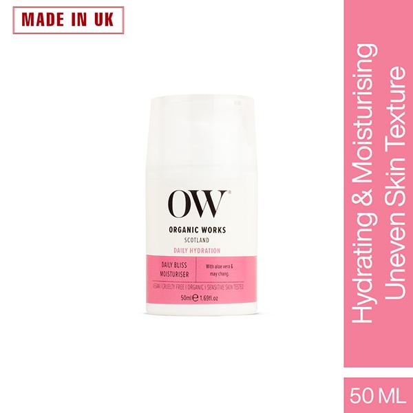 Organic Works Daily Bliss Moisturiser 50 ml
