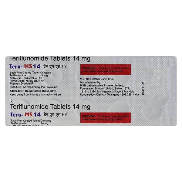 Netmeds | Teru MS 14mg Tablet 10'S
