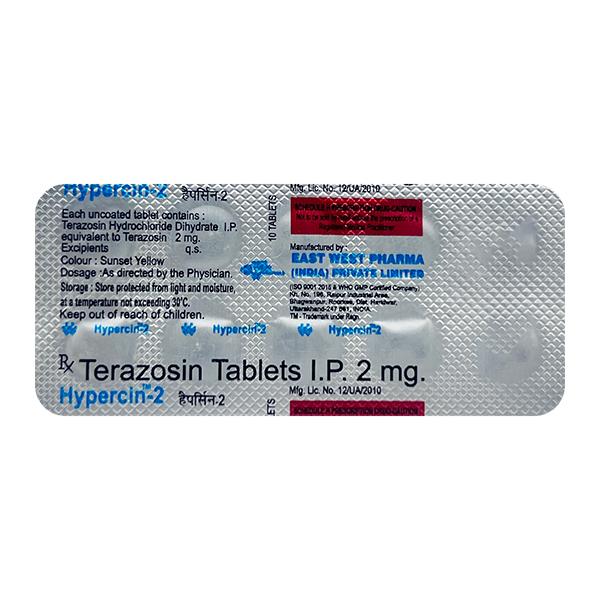 Netmeds | Hypercin 2mg Tablet 10'S