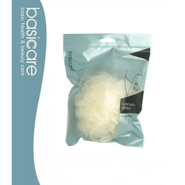 Basicare Luxe Bath Sponge -Beige 1's - Loofahs & Sponges