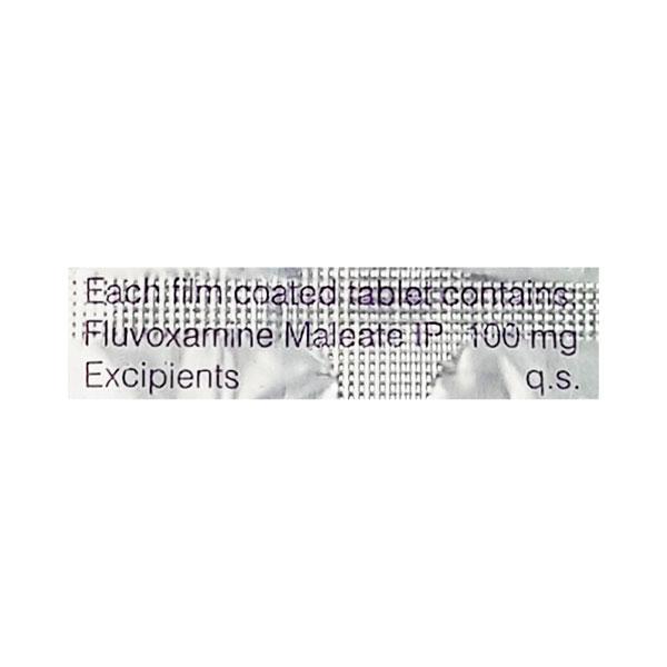 Fluvoxin 100mg Tablet 10'S - Depression-Ant