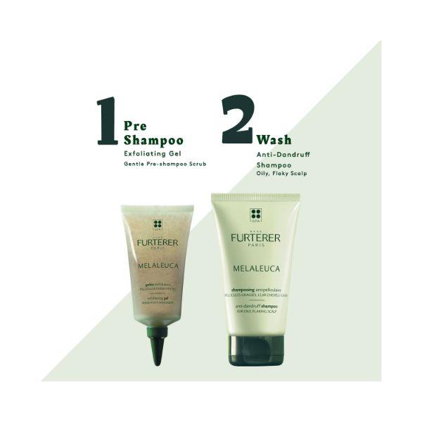Rene Furterer Melaleuca Anti Dandruff shampoo for Oily Flaking Scalp 150 ml - Shampoos