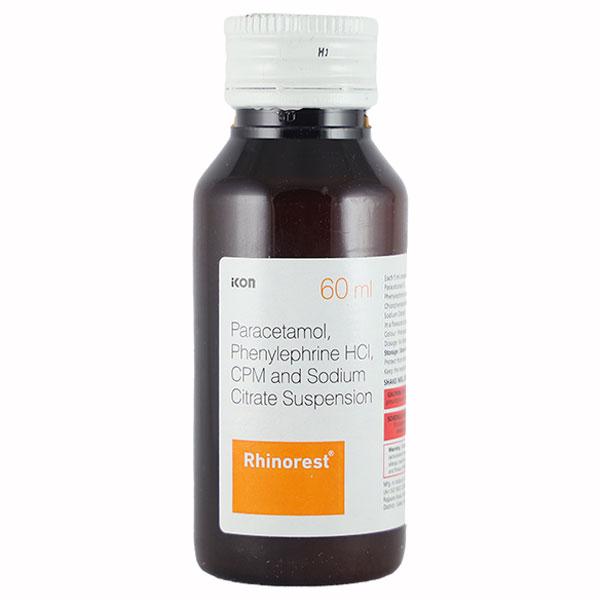 RHINOREST Suspension 60ml - Cough And Cold-Cou