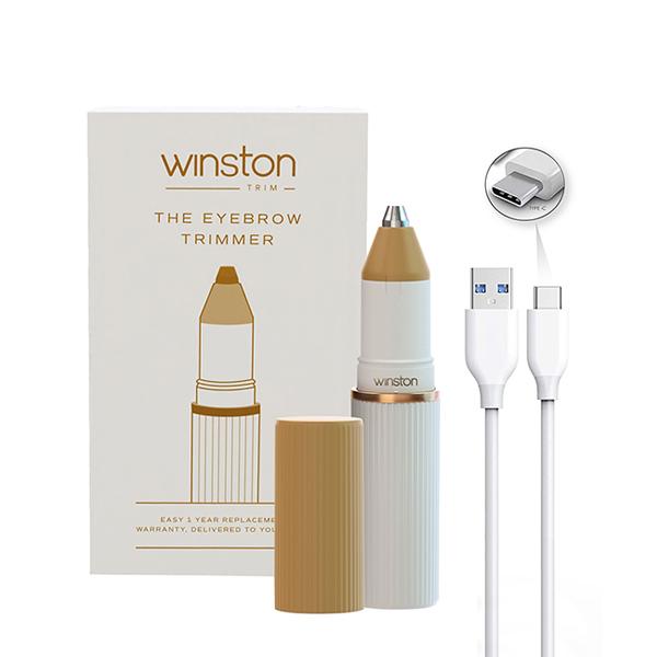 Netmeds | Winston Rechargeable Battery Operated Eyebrow Trimmer Waterproof Head 1's