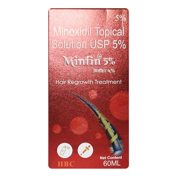 MINFIN 5% Topical Solution 60ml - Hair Loss-Oth