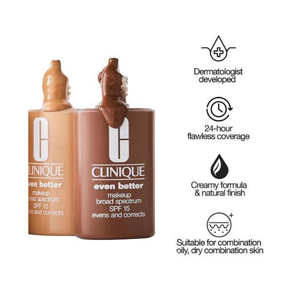 Clinique Even Better Liquid Foundation Makeup - Ivory 30 ml - Foundation