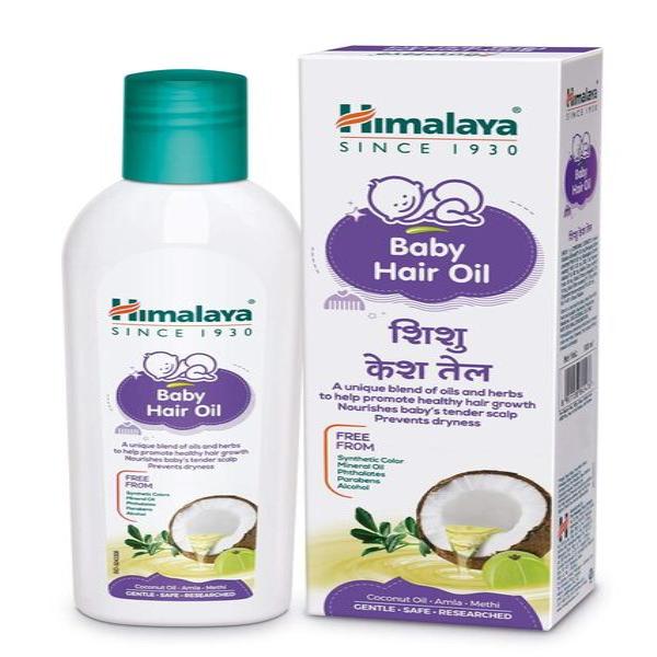 Himalaya Baby Hair Oil 100 Ml - Creams, Lotions & Oils