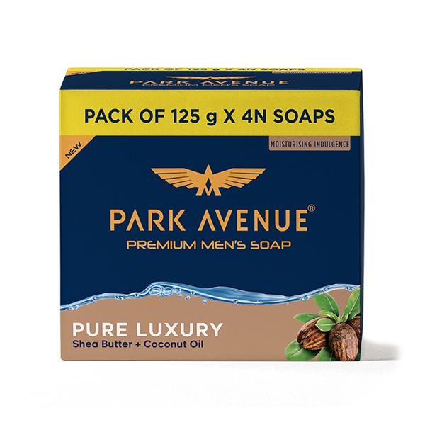 Park Avenue Premium Men Soaps for Bath - Pure Luxury 500 g - Soaps