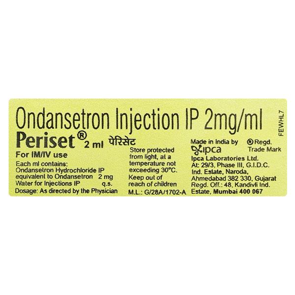 Periset Injection 2ml - Vomitting/Emesis-Ant