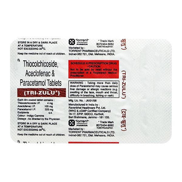 Trizulu Tablet 10'S