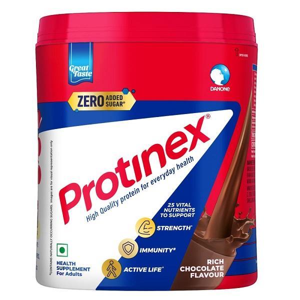 Protinex Powder - Rich Chocolate Flavour 400 gm (Refill Pack) with Free Bottle Worth Rs 500 - Protein Drink