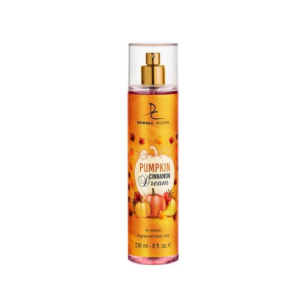 Dorall Collection Pumpkin Cinnamon + Blue Princess + Exotic Vanilla Body Mist Set 3's - Women Perfumes (Edt/Edp)