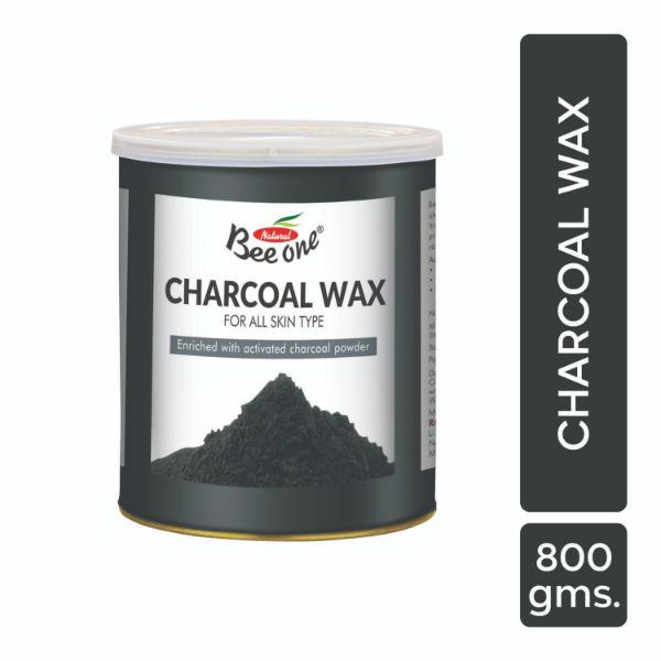 Bee One Charcoal Milky Wax 800 gm - Shaving & Hair Removal