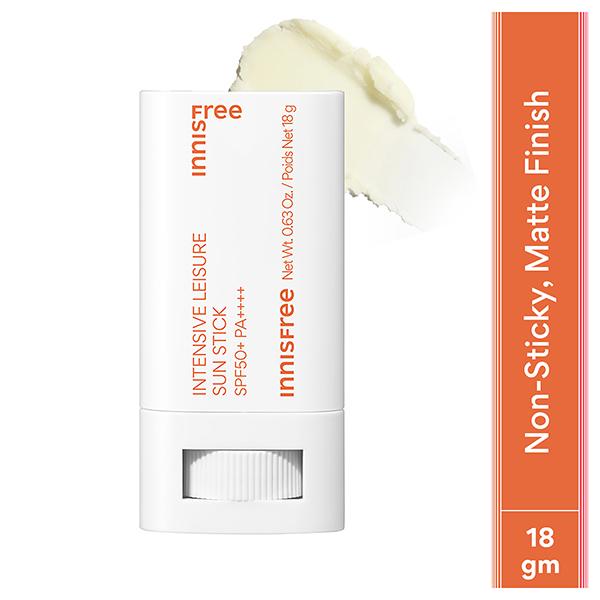 Netmeds | Innisfree Intensive Leisure Sun Stick SPF 50+ PA++++ 18 gm