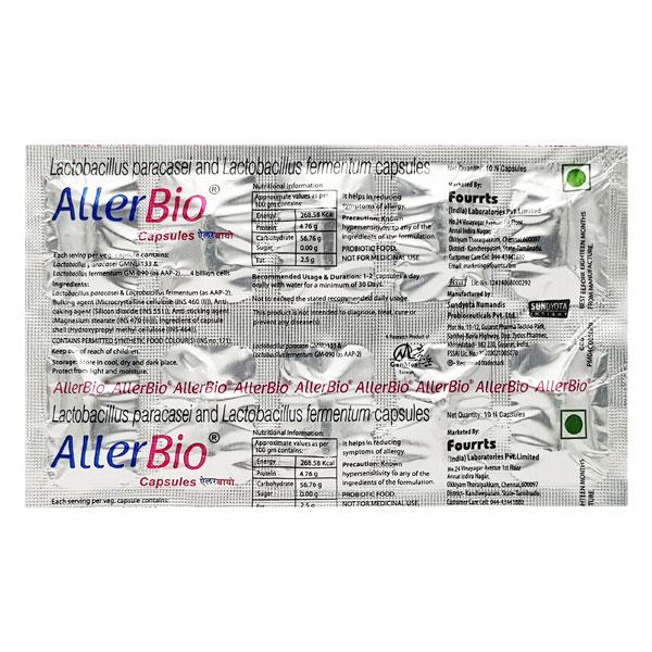 Allerbio Capsule 10'S - Supplements-Sup