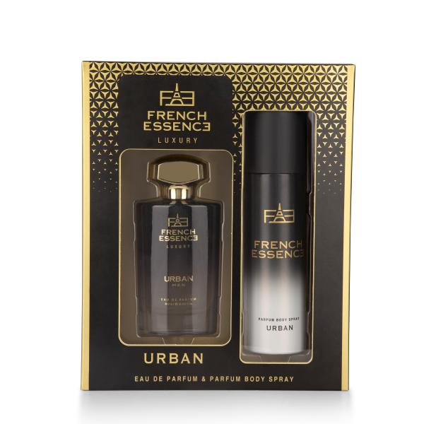 French Essence Urban Gift Set - Deodorant Body Spray 120 ml + Perfume 60 ml 1's - Perfumes (Edt/Edp)