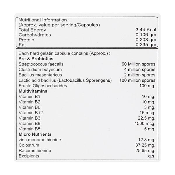 LACT ACT Capsule 10's - Supplements-Vam