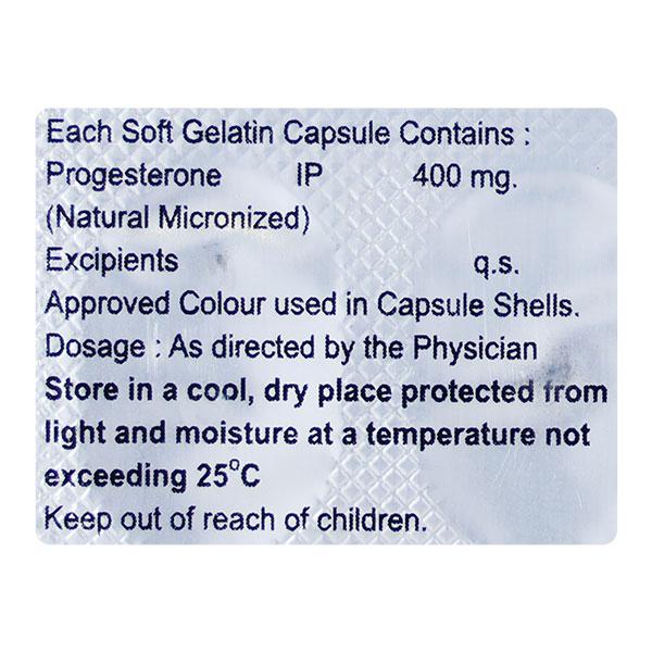PROGESTAL 400 Capsule 10's - Hormonal Therapy-Oes