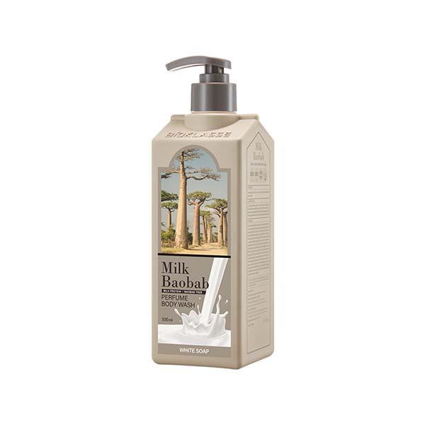 Milk Baobab Perfume Body Wash White Soap 500 ml - Shower Gels & Body Wash