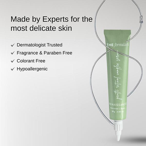 The Formularx Gentle Retinol Night Serum for Acne, Dark Spots, Enlarged Pores & Anti-Aging 30 gm - Face Serum