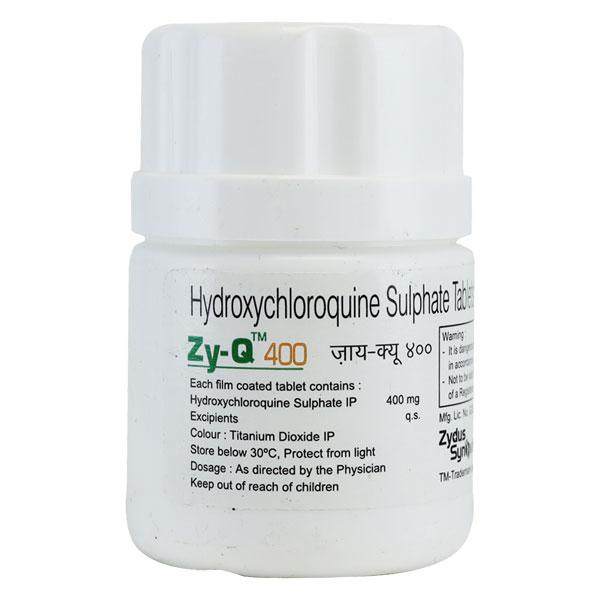 ZY Q 400mg Tablet 30'S - Malarial