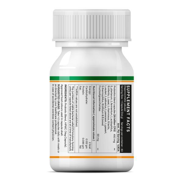 Inlife Pre & Probiotic Forte Veg Capsule 60's - Digestive Health