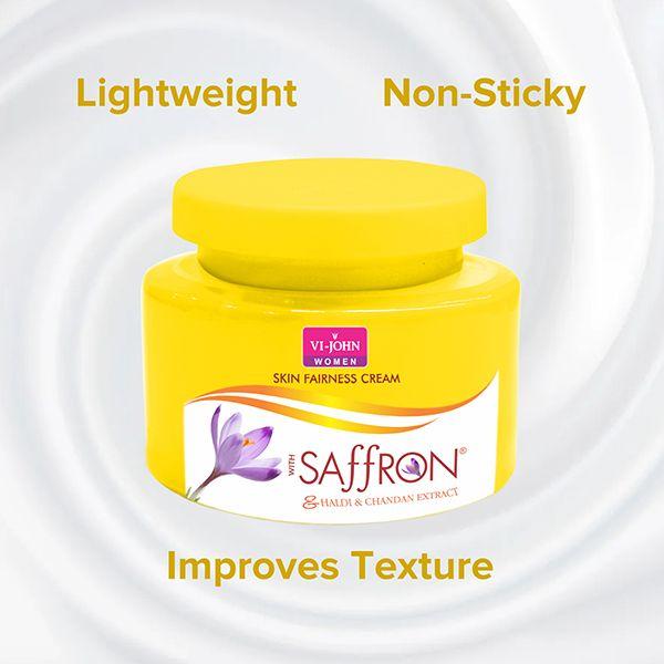 VI-John Women Saffron Haldi Chandan Fairness Cream with Vitamin E 50 gm - Bb & Cc Creams