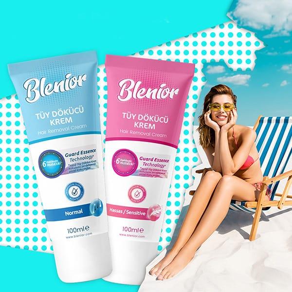 Blenior Hair Removal Cream Sensitive 100 ml - Shaving & Hair Removal