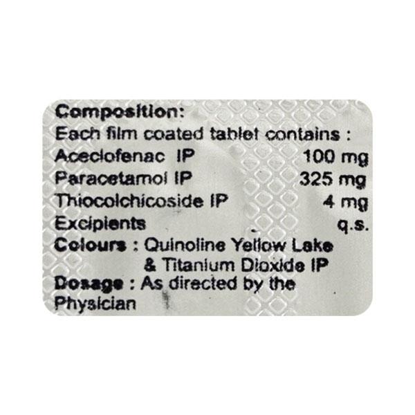 ANAFAST TH Tablet 10's - Pain relief-Nsa