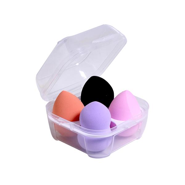 Netmeds | Bronson Professional Makeup Sponges Blender Set Beauty Sponge with Egg Case Color May Vary 1's